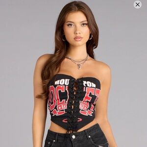 Houston rockets corset top